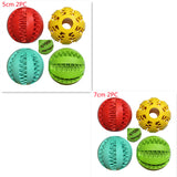 Rubber Food Ball, Bite Resistant Dog Toy, Mint Watermelon Flavor, Tooth Ball, Molar Tool