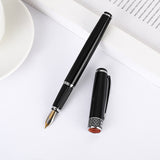 Luxury Alloy Fountain Pen for Business & Office – Elegant Calligraphy Writing Instrument for Students and Daily Use