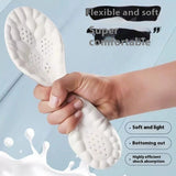Sports Shock-absorbing Insoles with High Elastic Arch Support for Running and Military Training