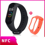 Global Version Xiaomi MI 3 Fitness Tracker, 0.78 OLED Touch Screen 50M Waterproof Band Smart Bracelet