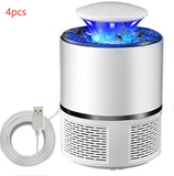 USB Photocatalyst Household Mosquito Killer, LED Mosquito Trap, Electric Mosquito Lamp