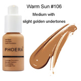 Matte Concealer Foundation Cream – Oil Control Natural Finish Makeup