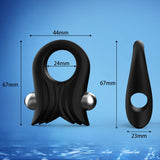 Men’s Silicone Delay Ring with Textured Design