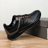 Men’s Genuine Leather Golf Shoes – Lightweight, Non-slip Rubber Sole