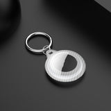 Suitable for Anti-lost Device PP Carbon Fiber Pattern Keychain Frosted Ultra-thin Tracker Protective Cover