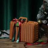 Fashion and Creative Cane Woven Portable Gift Box
