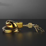 Men's Binding JJ Metal, Short Weapon Chastity Lock, Catheter Device