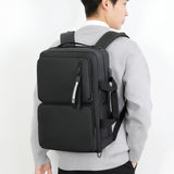 Multifunctional Backpack, Large Capacity Business Laptop Bag, Leisure Travel Commuter Schoolbag, Portable Shoulder Bag