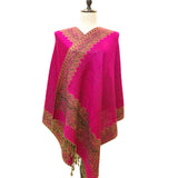 Classic Cashmere-like Jacquard Paisley Tassel Scarf