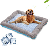 Pet Cooling Pad, Bed for Dogs Cats Puppy Kitten, Cool Mat Pet Blanket, Soft Ice Silk Material for Summers