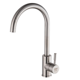 Elegant Metal Kitchen Faucet – Single Hole Mixer Tap