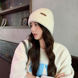 Premium Quality Wool Blend Beanie for Women, Autumn and Winter Clothing