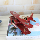 Vintage Handmade, Wrought Iron, Airplane Model