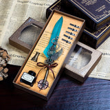 Wings Fountain Pen Dip Pen Ink Calligraphy Quill Set