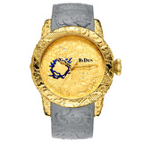 Men's Watches, Fashion 3D Engraved Dragon Relogio Masculino Luxury Top Brand Quartz, Waterproof Sports Male Clocks