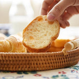 Manual Cane Made-up Bread Basket with Handle