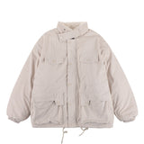 Retro Boys’ Workwear Cotton Coat – Trendy Jacket