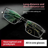 Focus Anti-fatigue Integrated Reading Glasses for Distance and Close-up Vision