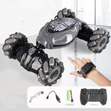 Gesture Sensing Twisting Remote Control Toy, RC Transforming Car
