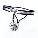 Chastity Belt, Stainless Steel Chastity Lock Pants