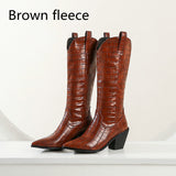 Long Thick Heel Boots, Women's Casual Knee-length High Shoes