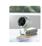 Hanging Neck Indoor Outdoor 180 Degree, Folding Desktop Mini Device, Hand-held High-speed Powerful Turbo Fan