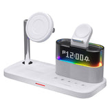 3-in-1 Magnetic Night Lamp with Wireless Charger and Alarm Clock