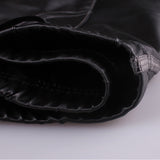Men's Leather-finish Underwear, Low Waist Shorts