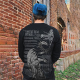 Forgive Them Father, Bible Verses Print Sweatshirt