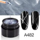 Nail Art, Metal Brushed Nail Glue