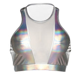 Sleeveless Vest with Bright Face Sling