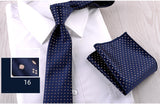 Business Formal Wear, Casual Tie + Pocket Square Combination