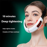 V Face Double Chin Massage, Lifting and Tightening French Pattern, Masseter Muscle Correction Lipodissolve Facial Beauty Apparatus