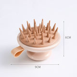 Silicone Massage Brush, Soft on Hair and Scalp