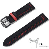 Grained Leather Strap for Quick Release, Hand Made Retro Watch Bands (Watch not Included)