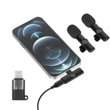 Collar Clip Outdoor Video Recording Wireless Microphone