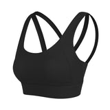 Crossover One-piece Shockproof Yoga Brassiere