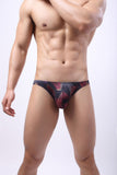 Men's Fashion, Colorful Printing Briefs