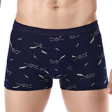Pure Cotton U-convex Boxer Briefs, Mid-waist Underwear (Pack of 2)