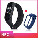 Global Version Xiaomi MI 3 Fitness Tracker, 0.78 OLED Touch Screen 50M Waterproof Band Smart Bracelet