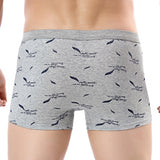 Pure Cotton U-convex Boxer Briefs, Mid-waist Underwear (Pack of 2)