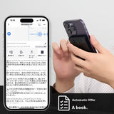 AI Magnetic Voice Recorder for Smartphones with Real-time Transcription and Summary