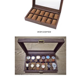 Watch Jewelry Storage Box, Glass Skylight Watch, Display Case