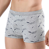 Pure Cotton U-convex Boxer Briefs, Mid-waist Underwear (Pack of 2)