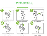 Mini CIC Digital Hearing Aid with 8-Channel Sound Amplification