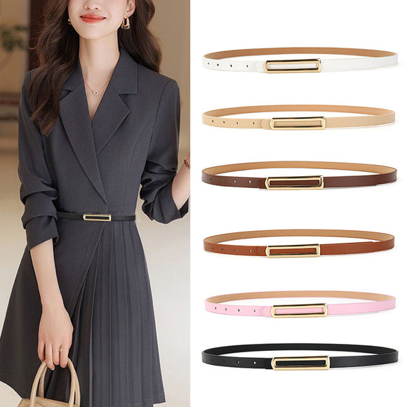 Simple Wild Candy Color Women's Belt