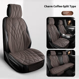 Universal Leather Car Seat Cover – Semi-surrounded Design for Vehicles