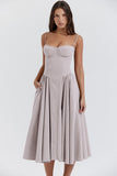 Summer Elegant Low-cut, Slim Backless Sling Dress for Women, Clothing Party Evening, Suspender Dress
