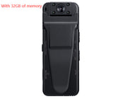 Z7 Back Clip Camera, HD 1080P Video Infrared Night Vision Motion Detection Outdoor Motion Collar Camera