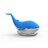 Silica Gel Whale - Innovative Tea Bag, Tea Strainer Tea Drain Set